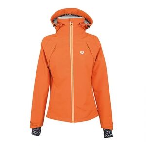Women's Orange Hooded Jacket